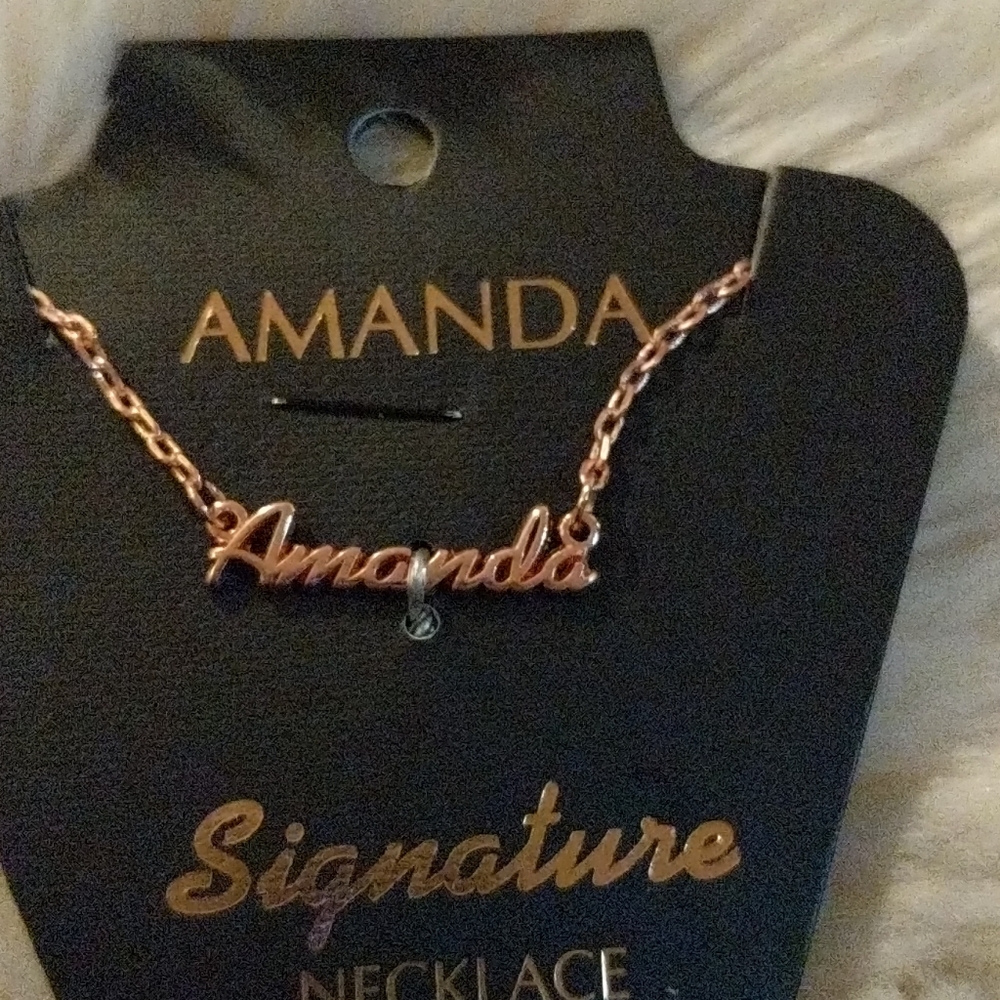 Amanda Rose Gold Necklace